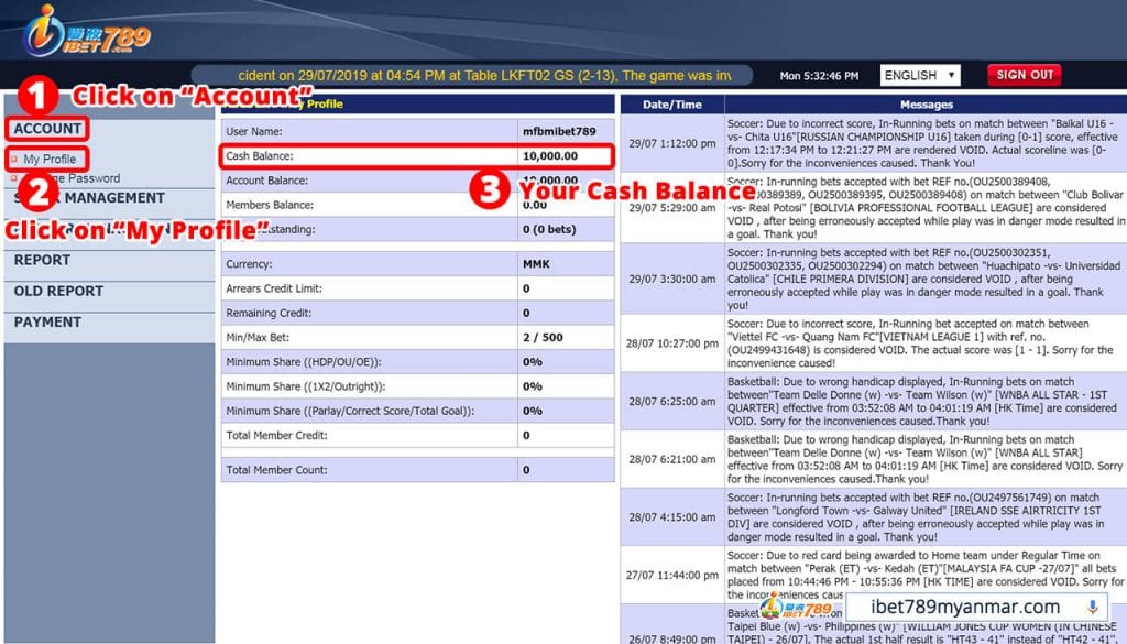 ibet789 agent cash balance